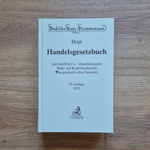 Hopt handelsgesetzbuch hgb - hopt,