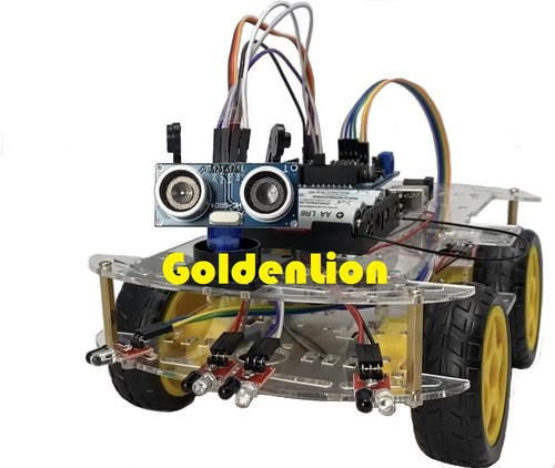 Goldenlion 4wd smart car kit - goldenlion,