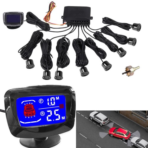 Lcd einparkhilfe mit - einparkhilfe, 8