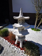 Steinlaterne 80cm pagode - 80cm, 3'