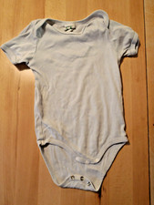 Kurzarm Body, Größe86 / 92, Alana, Grau