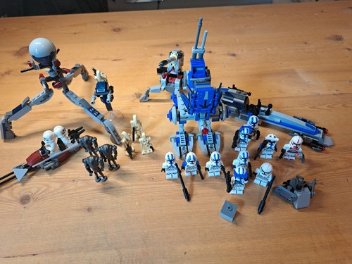 Lego star wars 501st clone - star,