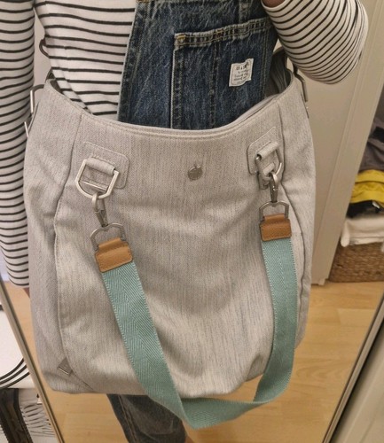 Wickeltasche lässig grau baby - wickeltasche,