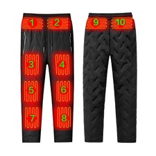NEU Herren Damen USB Heizungshosen Beheizbare Hosen Wärmehose Winter Outdoor ﻿ ﻿