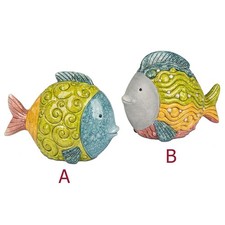 Deko-Fisch 18 cm Handbemalt