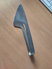 Gebäckzange Edelstahl mit Logo Cafe Mondo