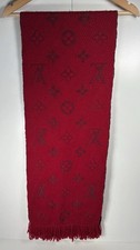 Louis Vuitton Scarf Unisex Red