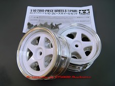 Vintage Tamiya WHITE 5-SPOKE
