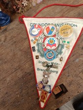 DDR Wimpel Fdj GST NVA Udssr