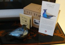 Birds of Toikka Iittala Glas Vogel Kunst Alli Long-tailed Duck in OVP