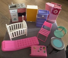 Vintage Barbie/Clone ,,Möbel  Konvolut“! Teilweise unvollständig!