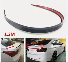 Universal 1.2M Schwarz Weich Auto Heck Dach Koffer Spoiler Flügel Rand Aufklebe