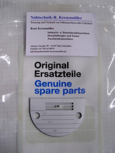 Dürkopp adler 281 - dürkopp, stichplatte