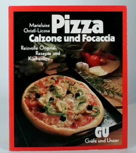 Pizza calzone und - calzone, focaccia