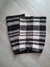 Marccain, Wollrock in Wickeloptik, schwarz-creme, gefüttert