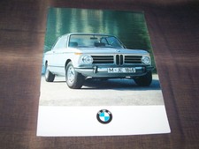 TOPRARITÄT Herrlicher Prestige Prospekt BMW 02er 1602 1802 2002 tii von 1971 !!!