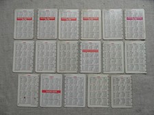 DDR - TASCHENKALENDER 1974 bis