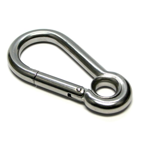 Karabiner mit kausche - karabiner,