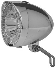 Chrom Fahrradlampe Retro  * 40