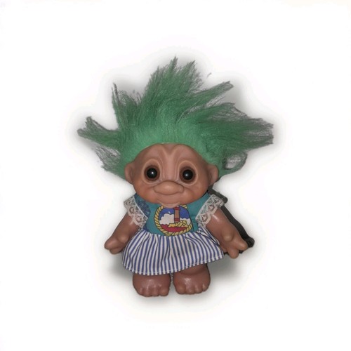 Denmark dam troll puppe - dam, grüne