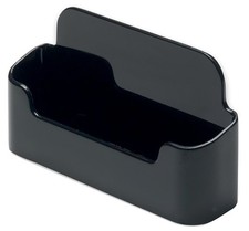 deflecto Visitenkartenhalter 1 Fach schwarz