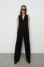 Zara LANGER OVERALL MIT