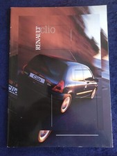 RENAULT Clio Basis 1.2 RT Tech Line Initiale Sport Prospekt 09.2000