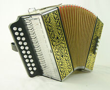 Hohner Diatonisches Akkordeon 2915 De Luxe Vienna Sol/do (G/C) Mit Tragegurten