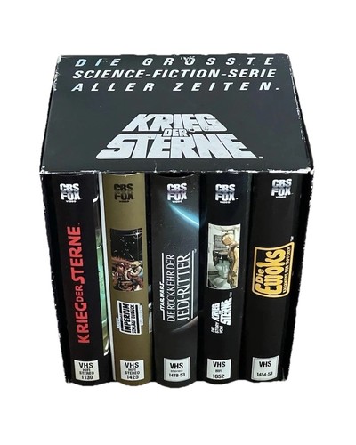 Star wars vhs box - box, set