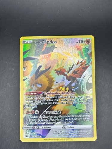 Galarian zapdos swsh283 holo - galarian,