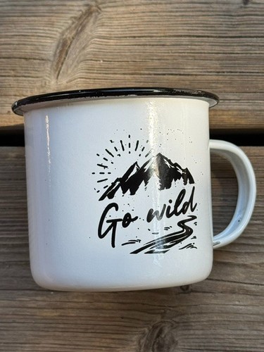 Emaille tasse outdoor - tasse, champing