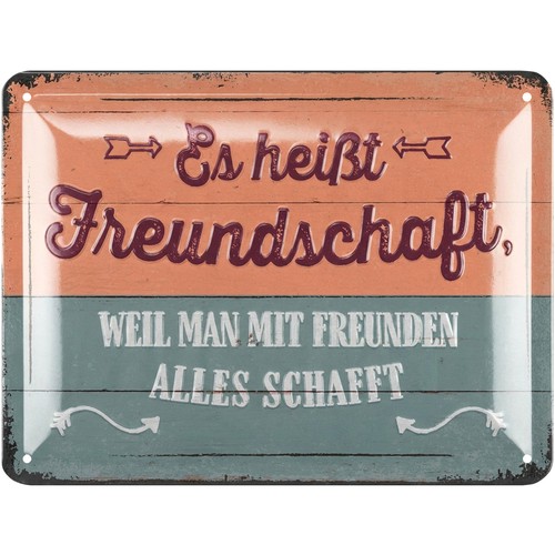 Retro blechschild vintage - retro,