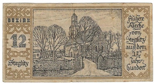 Notgeld stadt berlin - stadt,