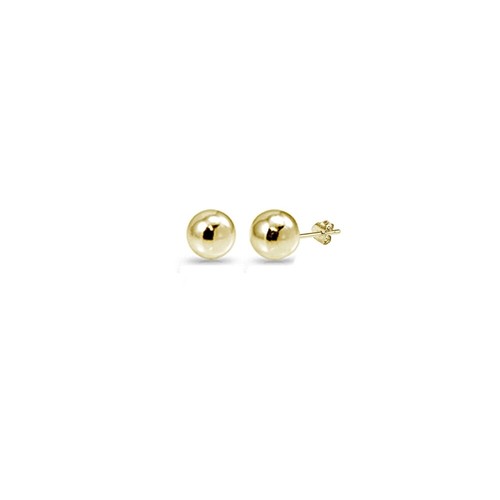 14k gelbgold gefüllt 10mm - gelbgold,