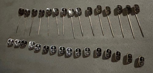 31x vintage anstecknadel - 31x,