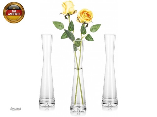 Blumenvase modern 3er - blumenvase,