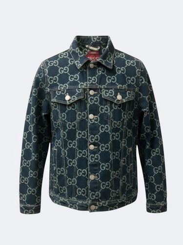 Gucci jeansjacke mit - jeansjacke,