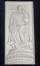 DDR Plakette sowj. Ehrenmal