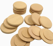 10 Trinkglasdeckel Holzdeckel Bierdeckel Glasdeckel Bierglasdeckel Deckel Holz