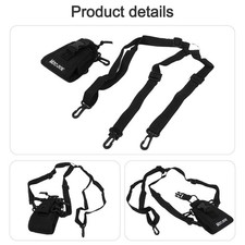 Schwarz Talkie-Walkie Nylon