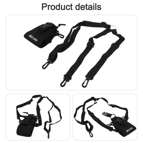 Schwarz talkie walkie nylon - schwarz,