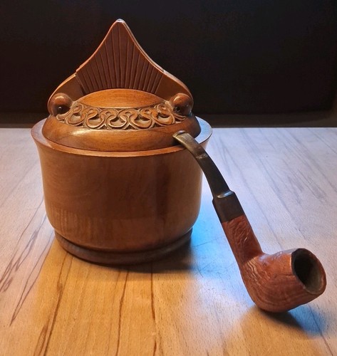 Geschnitzte tabakdose mit - geschnitzte,