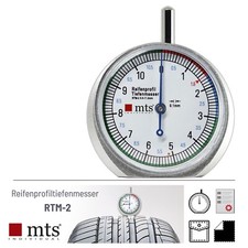 RTM-2 Reifenprofil Tiefenmesser Reifen Profil Messer PKW Motorrad Profiltiefe