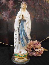 Madonna Mutter Gottes von  Lourdes,Biscuitporzellan , Shabby, Jean dÁrc, 33cm