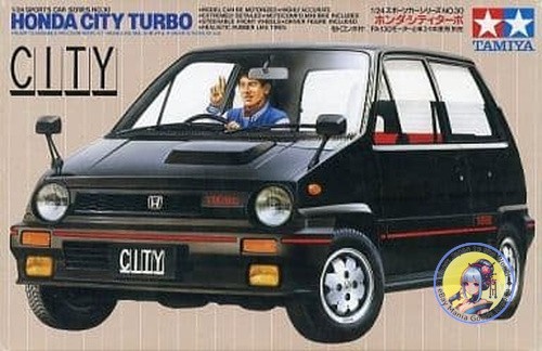 Tamiya honda city turbo - tamiya, 1/24