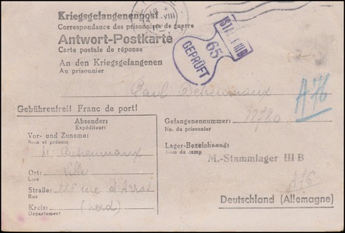 Kriegsgefangenenpost