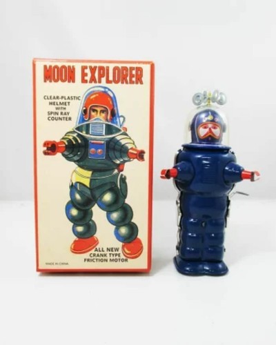 Moon explorer blau - moon,
