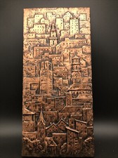 Hochwertiges Kupferrelief J