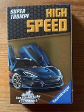 32 Blatt Ravensburger Kinder Kartenspiel Supertrumpf High Speed 206872