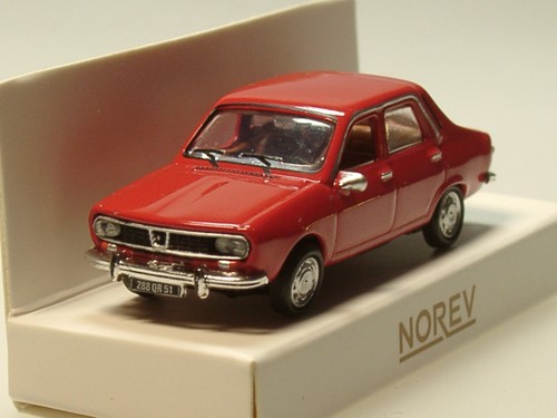 Norev renault rot 1974 - renault, 12